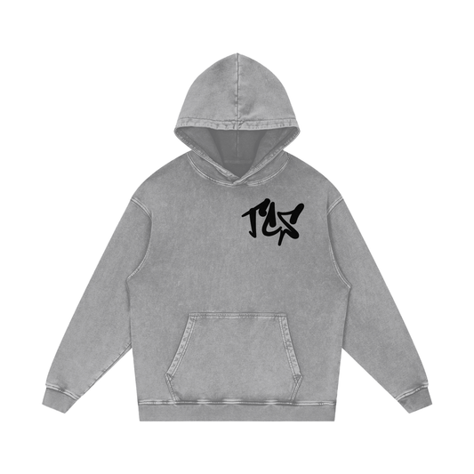 Acid Wash Oversize Hoodie - 420 GSM