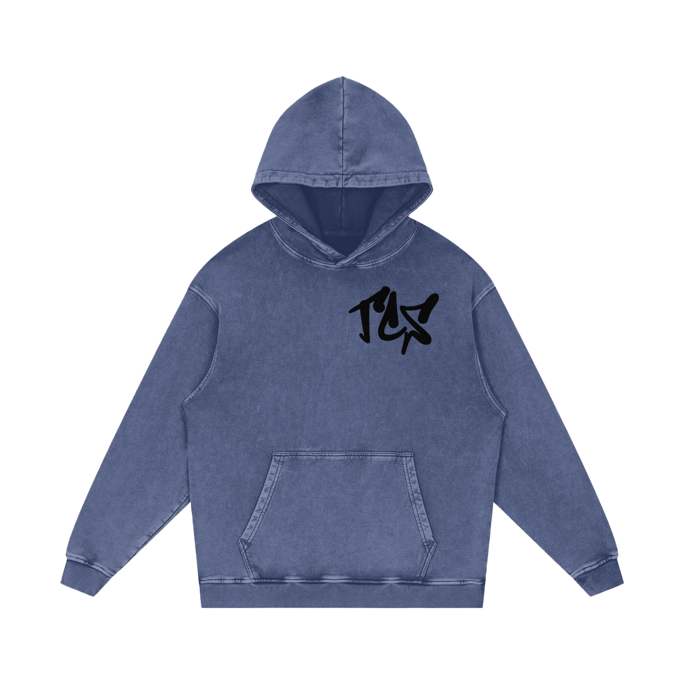 Acid Wash Oversize Hoodie - 420 GSM